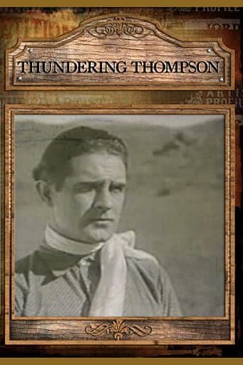 Movie poster for Thundering Thompson