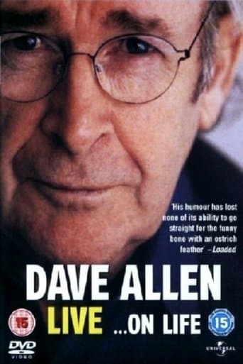 Movie poster for Dave Allen Live ...On Life