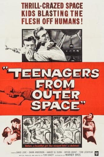 Movie poster for Teenagers from Outer Space