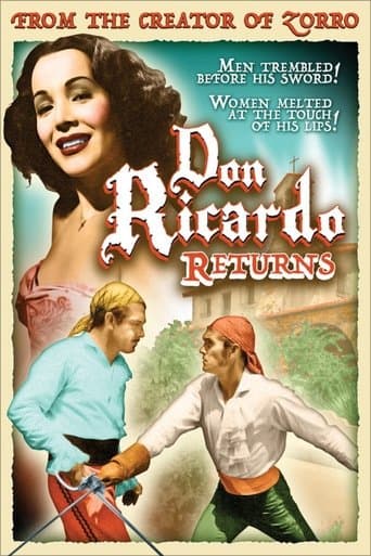 Movie poster for Don Ricardo Returns