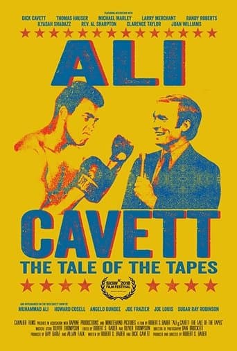 Movie poster for Ali & Cavett: The Tale of the Tapes