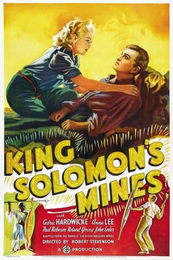 Movie poster for King Solomon's Mines