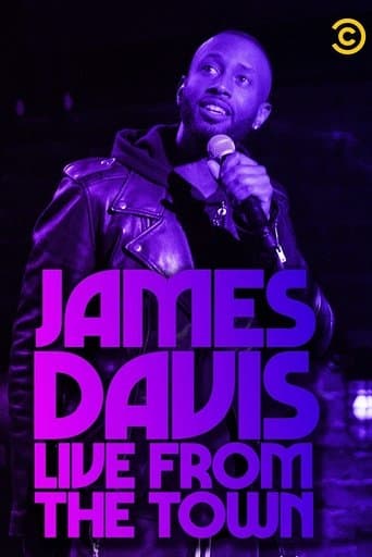Movie poster for James Davis: Live from the Town