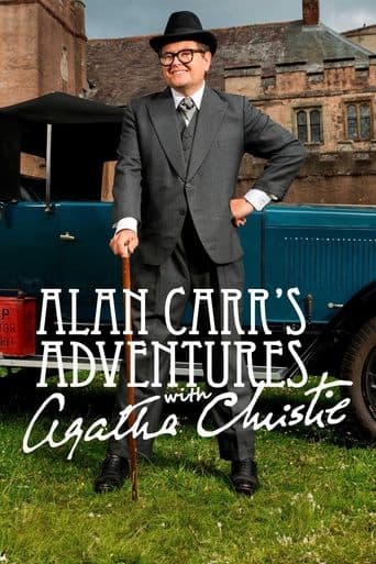 Movie poster for Alan Carr's Adventures with Agatha Christie
