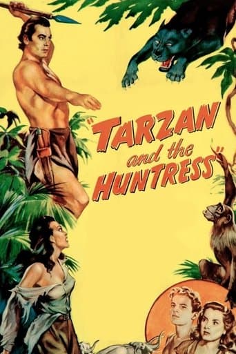 Movie poster for Tarzan and the Huntress
