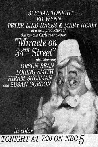 Movie poster for Miracle On 34th Street