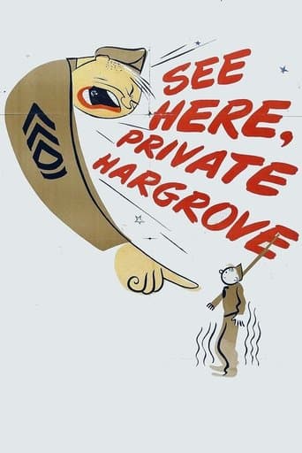 Movie poster for See Here, Private Hargrove