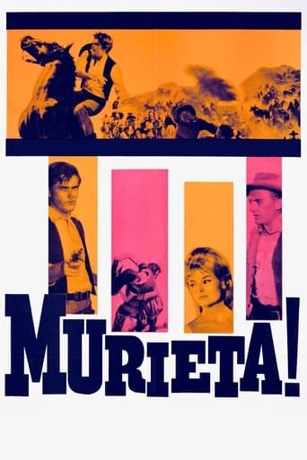 Movie poster for Murieta