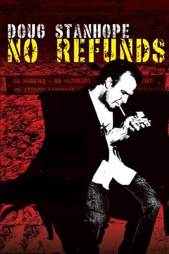 Movie poster for Doug Stanhope: No Refunds