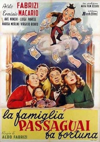 Movie poster for La famiglia Passaguai fa fortuna