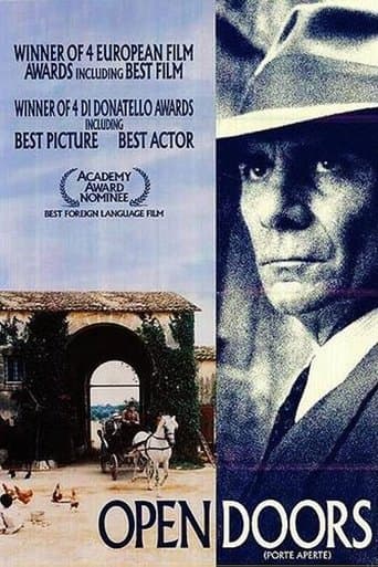 Movie poster for Open Doors