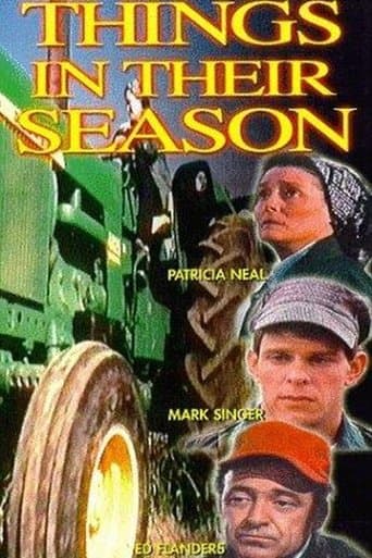 Movie poster for Things in Their Season