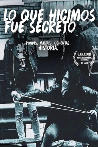 Movie poster for Lo que hicimos fue secreto