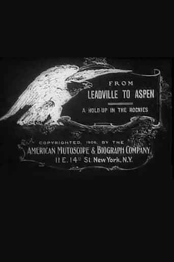 Movie poster for From Leadville to Aspen: A Hold-Up in the Rockies