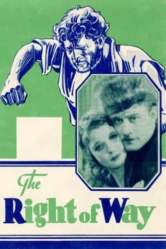 Movie poster for The Right of Way