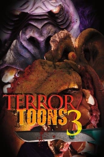 Movie poster for Terror Toons 3