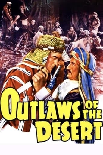 Movie poster for Outlaws of the Desert