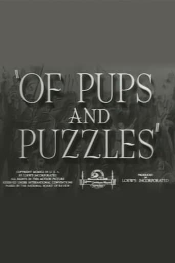 Movie poster for Of Pups and Puzzles
