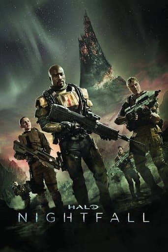 Movie poster for Halo: Nightfall