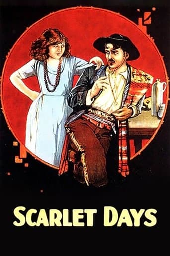 Movie poster for Scarlet Days