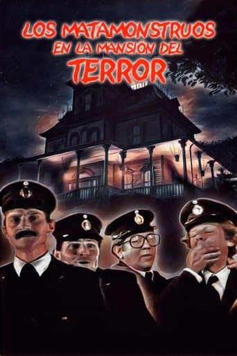 Movie poster for The Monster Kills in the Mansion of Terror