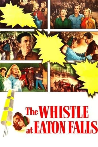 Movie poster for The Whistle at Eaton Falls