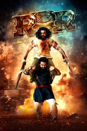 Movie poster for RRR