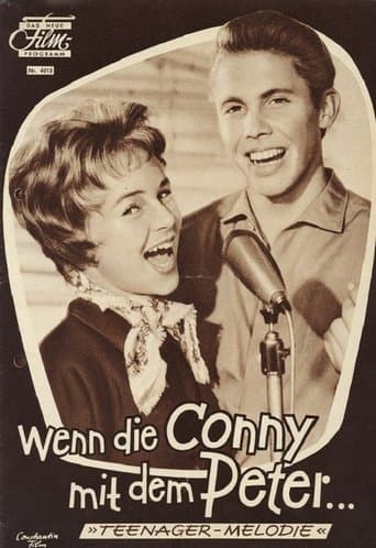 Movie poster for Wenn die Conny mit dem Peter