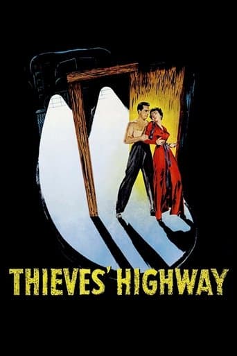Movie poster for Thieves' Highway