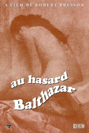 Movie poster for Au Hasard Balthazar