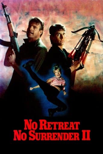 Movie poster for No Retreat, No Surrender 2: Raging Thunder
