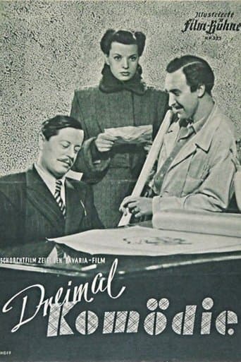 Movie poster for Comedy Times Three