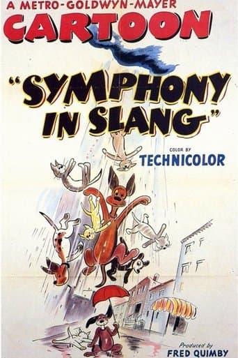 Movie poster for Symphony in Slang