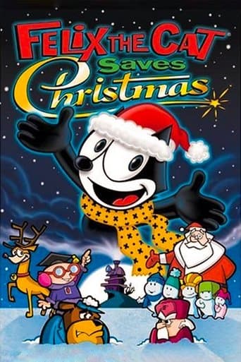 Movie poster for Felix the Cat Saves Christmas