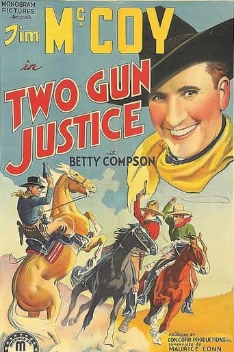 Movie poster for Two Gun Justice