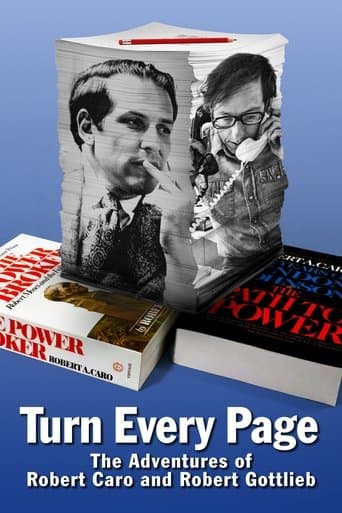 Movie poster for Turn Every Page - The Adventures of Robert Caro and Robert Gottlieb