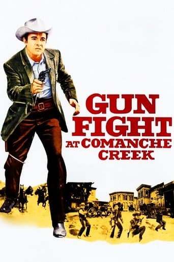 Movie poster for Gunfight at Comanche Creek