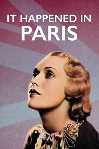 Movie poster for It Happened in Paris