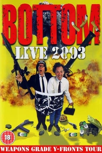 Movie poster for Bottom Live 2003: Weapons Grade Y-Fronts Tour