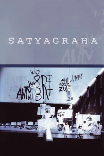 Movie poster for Philip Glass: Satyagraha