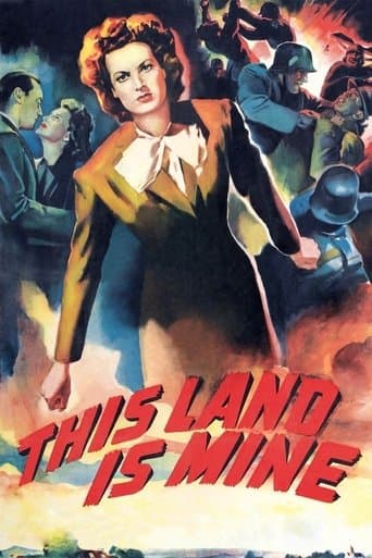 Movie poster for This Land Is Mine