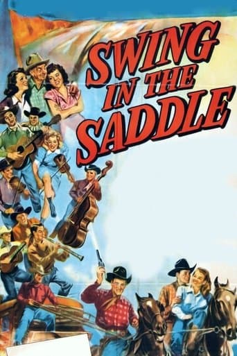 Movie poster for Swing in the Saddle