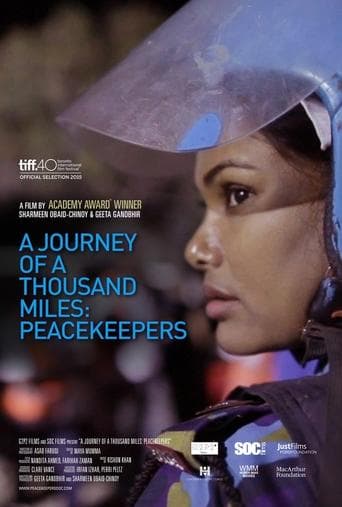 Movie poster for A Journey of a Thousand Miles: Peacekeepers