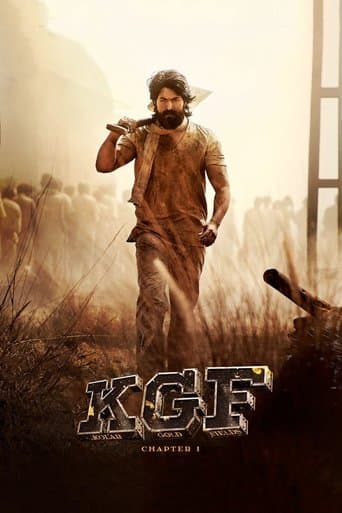 Movie poster for K.G.F: Chapter 1