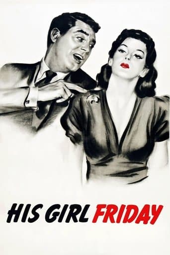 Movie poster for His Girl Friday