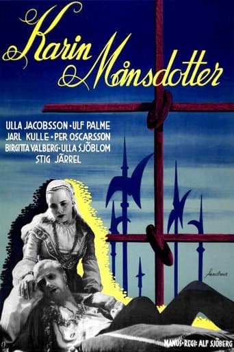 Movie poster for Karin Månsdotter