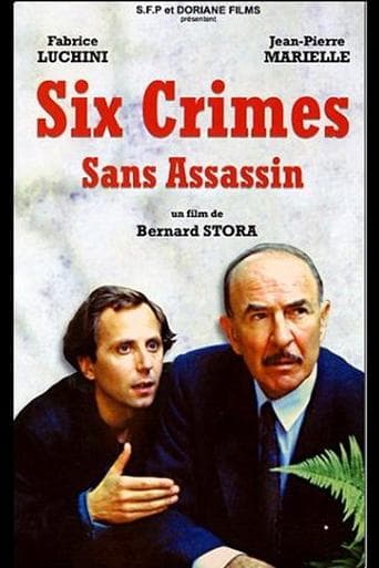 Movie poster for Six crimes sans assassins