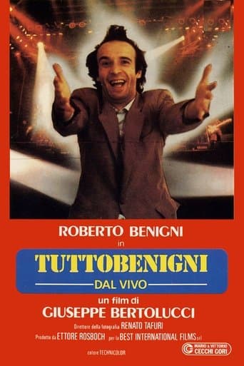 Movie poster for Roberto Benigni: Tuttobenigni