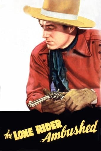 Movie poster for The Lone Rider Ambushed