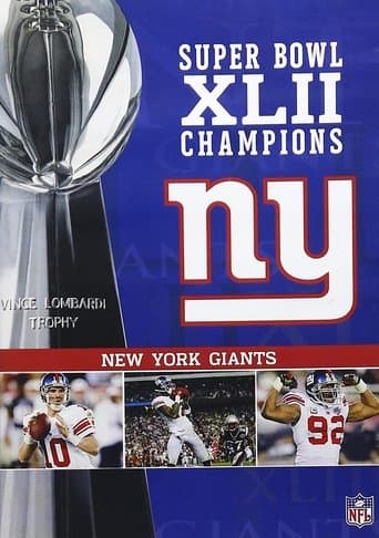 Movie poster for Super Bowl XLII Champions - New York Giants